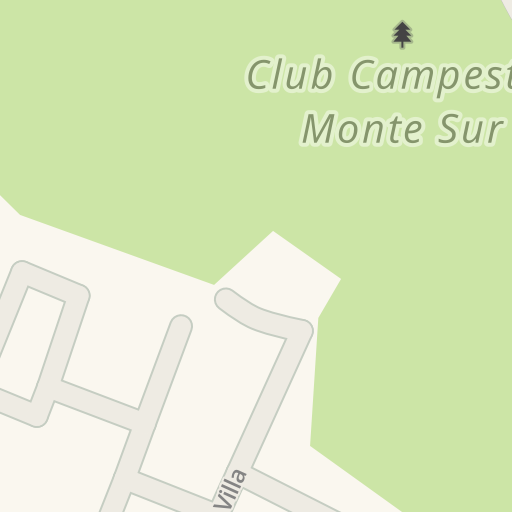 Напътствия до Club Campestre Monte Sur, Xompol, 72, Xochimilco - Waze