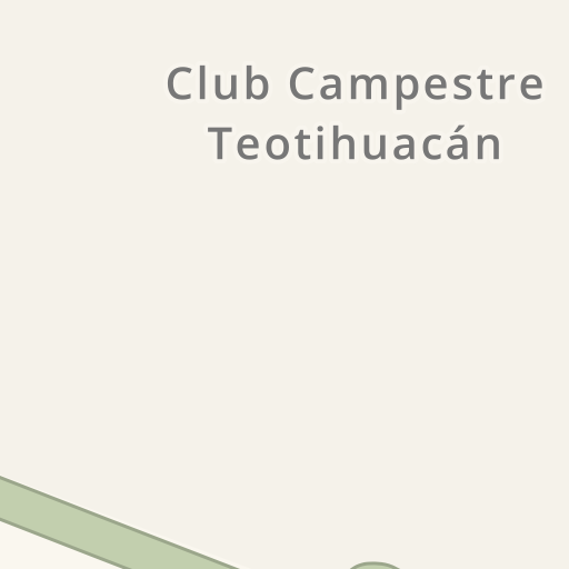 Información de tráfico en tiempo real para llegar a Club Campestre  Teotihuacán - Waze