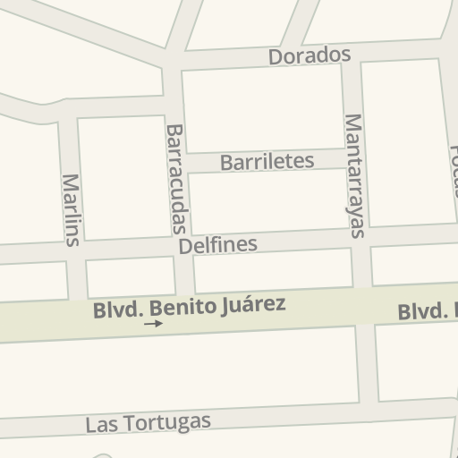 Driving directions to Bungalows Girasol, 14, Esquina Dorados, Puerto  Escondido - Waze
