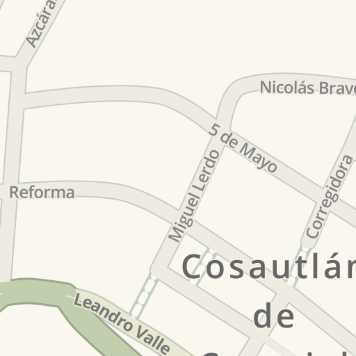 Driving directions to Comex, 23 C. Leandro Valle, Cosautlán de Carvajal -  Waze