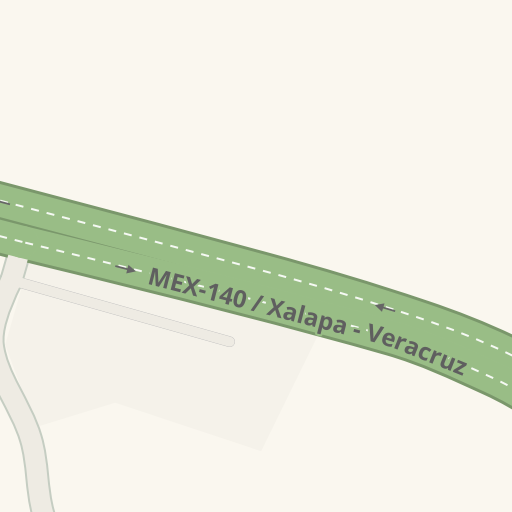 Información de tráfico en tiempo real para llegar a Balneario Navegante,  MEX-140 / Xalapa - Veracruz, Emiliano Zapata - Waze