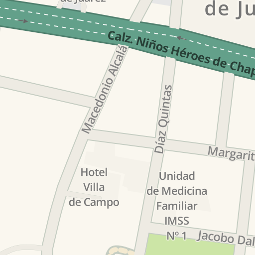 Informations routières pour vous rendre à Office Depot - Oaxaca de Juárez,  Calz. Niños Héroes de Chapultepec, Oaxaca de Juárez - Waze