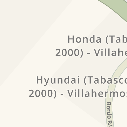  Información de tráfico en tiempo real para llegar a Honda (Tabasco  )