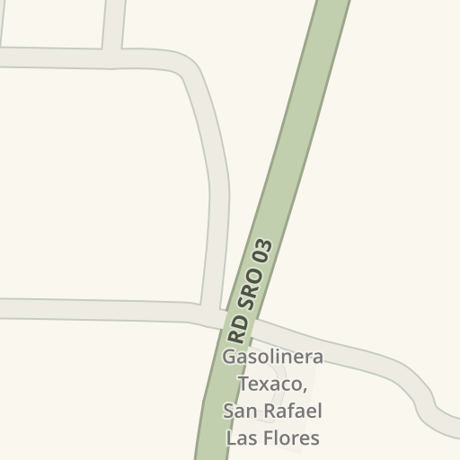 Driving directions to Gasolinera Texaco San Rafael Las Flores, RD 