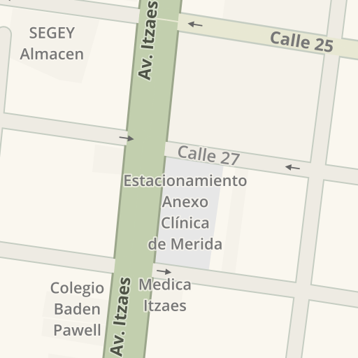 Routebeschrijving naar Iglesia Presbiteriana Shalom, Mérida - Waze Routebeschrijving naar Iglesia Presbiteriana Shalom, Mérida - Waze