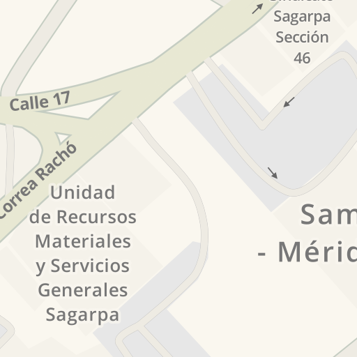 Información de tráfico en tiempo real para llegar a Sam's Club - Mérida  Oriente, Mérida - Waze