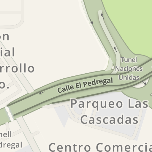 Información de tráfico en tiempo real para llegar a Office Depot - Las  Cascadas, Calle El Pedregal, Antiguo Cuscatlán - Waze