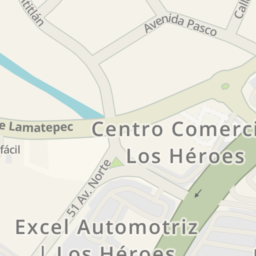 Información de tráfico en tiempo real para llegar a Office Depot • Los  Héroes, El Salvador - Waze