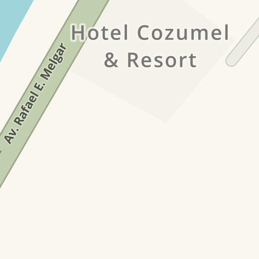 Driving directions to Scotiabank Chedraui Cozumel Centro, No 1001 Av.  Rafael E. Melgar, San Miguel de Cozumel - Waze