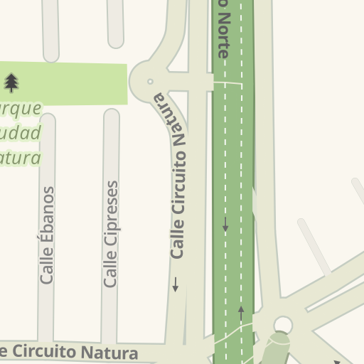 Petunjuk arah berkendara ke Parque Ciudad Natura, Cancún - Waze