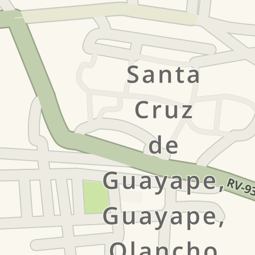 Driving directions to Parque Central Santa Cruz de Guayape