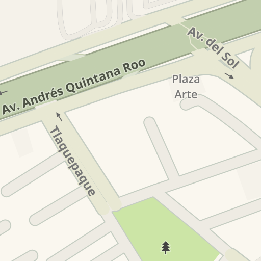 Información de tráfico en tiempo real para llegar a Nike Factory Store  Plazas Outlet, Av. Andrés Quintana Roo, Cancún - Waze