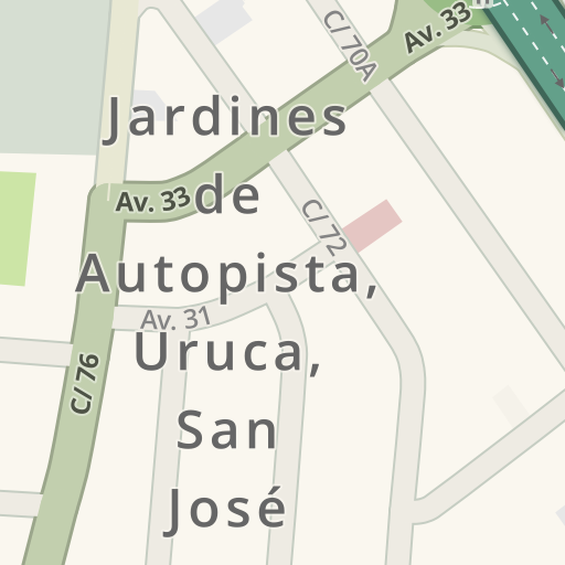 Información de tráfico en tiempo real para llegar a Office Depot, Uruca,  San José - Waze