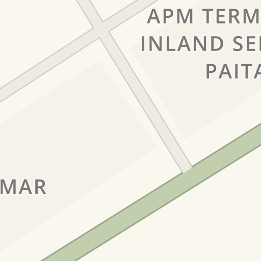 Driving directions to APM TERMINALS INLAND SERVICES PAITA Zona