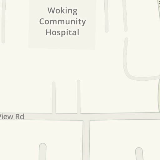 Driving directions to Woking Sexual Health Clinic 3 Heathside Rd