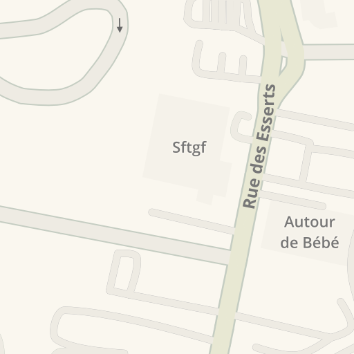 去rue Des Voirons Rue Des Voirons Ville La Grand 的驾驶路线 Waze