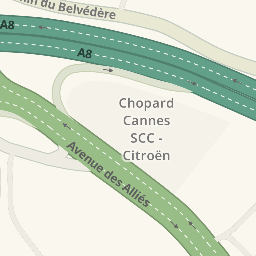 Driving directions to Burger King Cannes Mougins 39 Route du