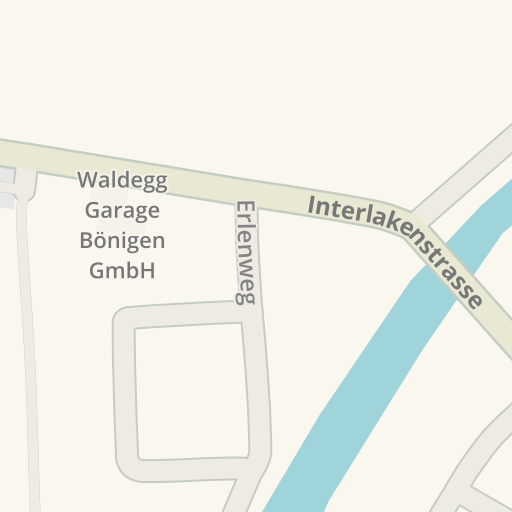 Driving Directions To Garage Balmer Bonigen Ag 9 Aareweg Bonigen B Interlaken Waze