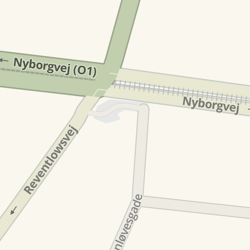 Routebeschrijving Nyborgvejens Grill, Nyborgvej, 31, Odense - Waze