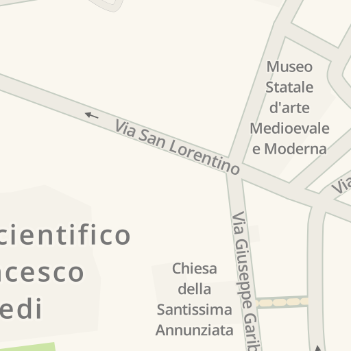 Driving directions to Arciconfraternita Della Misericordia Di