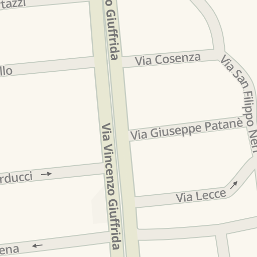 Driving directions to Scuola Secondaria di I Grado Dante