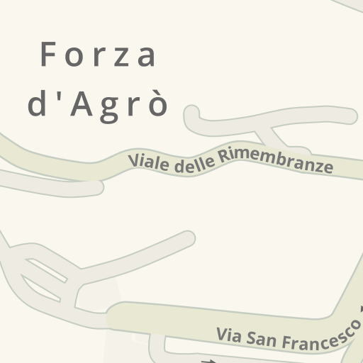 Driving Directions To Piazza Cammareri Piazza Cammareri Forza D Agro Waze