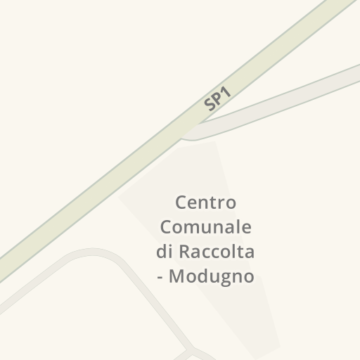 Driving directions to Michele Caroli Srl Modugno Waze