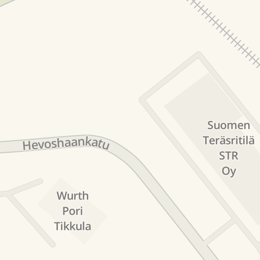 הוראות נסיעה לSuomen Teräsritilä STR Oy, Hevoshaankatu, 2, Pori - Waze