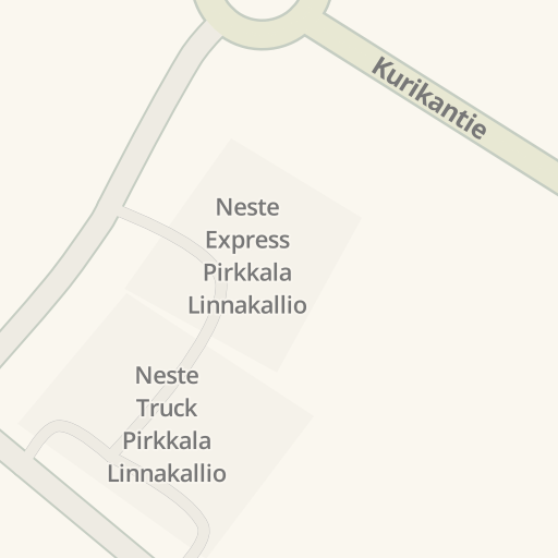 Напътствия до Neste Express Pirkkala Linnakallio, Autokeskuksentie, 1,  Pirkkala - Waze