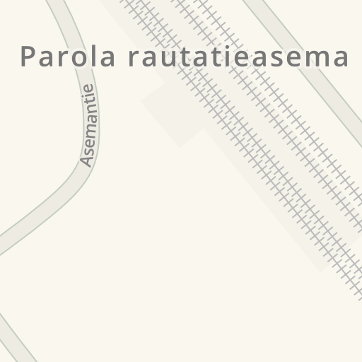 Driving directions to Parola rautatieasema, Asemantie, Hattula - Waze