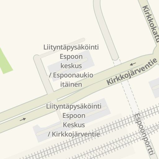 Driving directions to Liityntäpysäköinti Espoon keskus / Espoonaukio  itäinen, 1 Espoonaukio, Espoo - Waze