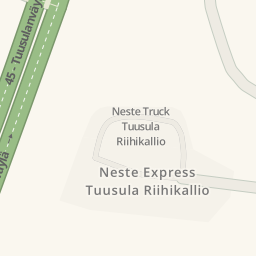 Driving directions to Neste Express Tuusula Riihikallio, Siilintie, 2,  Tuusula - Waze
