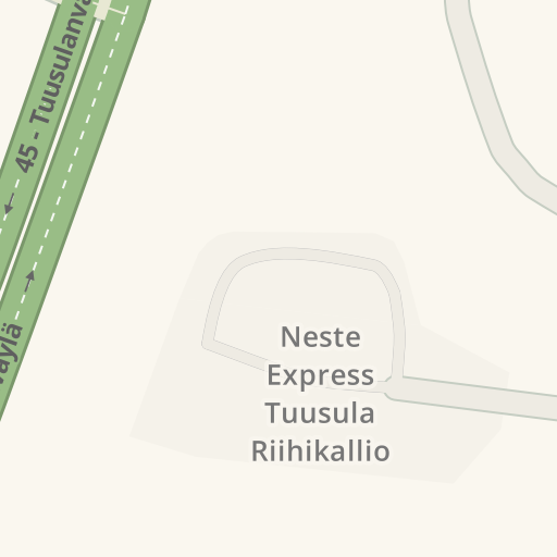 Напътствия до Neste Express Tuusula Riihikallio, Siilintie, 2, Tuusula -  Waze