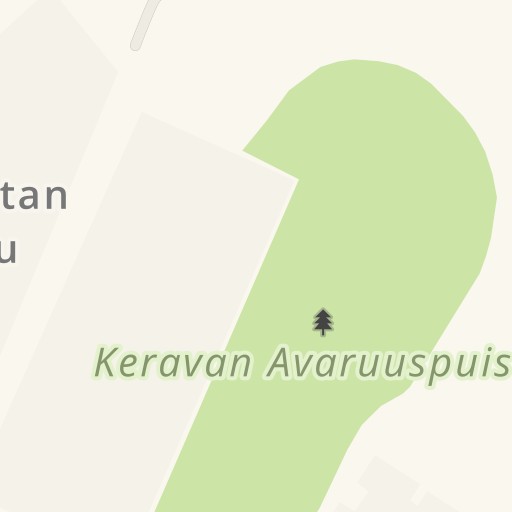 Напътствия до K-Market Keravan asema, Paasikivenkatu, 13, Kerava - Waze