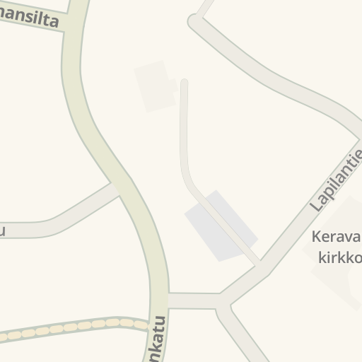 Waze - Sõidujuhised sihtkohta Neste K Kerava Asemansilta, Asemansilta, 12,  Kerava