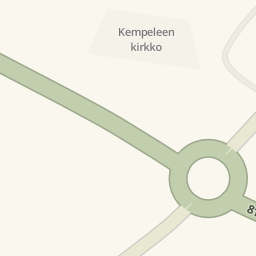 Waze - Sõidujuhised sihtkohta Kempeleen Kierrätyskeskus, Kirkkopolku, 24,  Kempele