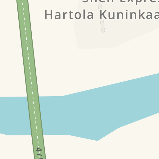 Driving directions to Shell Hartola Express Kuninkaanportti, Keskustie, 2,  Hartola - Waze