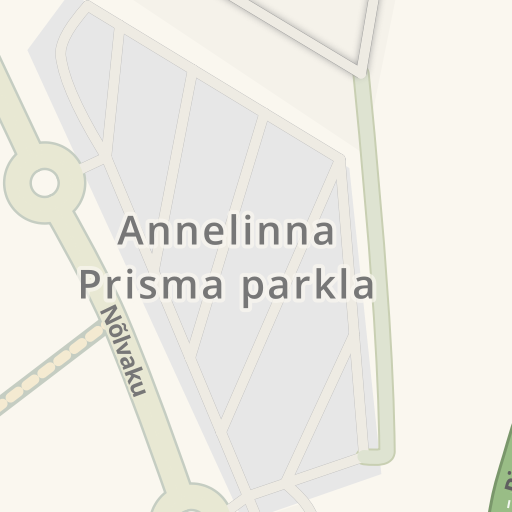 Driving directions to Annelinna Prisma parkla, Nõlvaku, Tartu - Waze