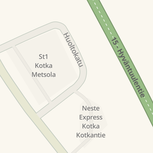 Driving directions to A-Katsastus Kotka-Metsola, Huoltokatu, 4, Kotka - Waze