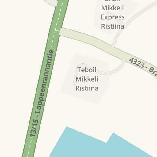 Driving directions to K-Market Ristiina, 1 Kitereentie, Mikkeli - Waze