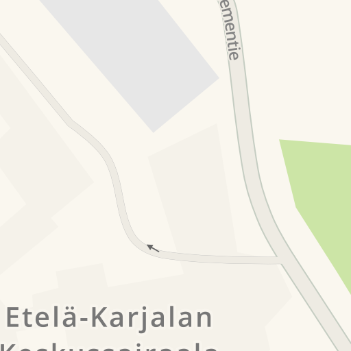 Driving directions to Etelä-Karjalan keskussairaala, Valto Käkelän katu, 1,  Lappeenranta - Waze