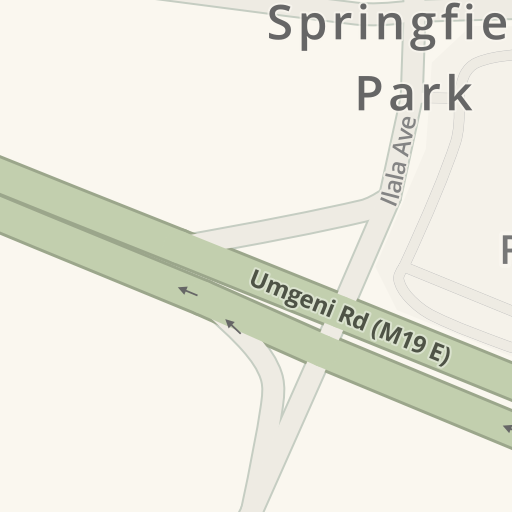 Driving directions to Thule Springfield Durban 114 Intersite Ave