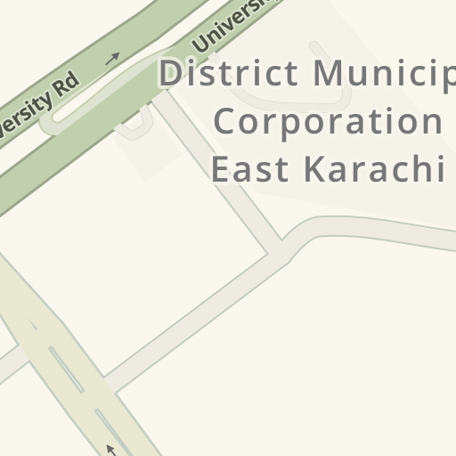 Hasan Square Karachi Map Arahan Memandu, Pengemaskinian Trafik & Keadaan Jalan Raya - Waze