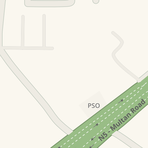 Multan Map Road