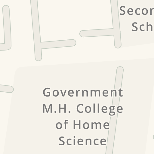 Driving directions to Maharani Lakshmibai Girls Higher Secondary